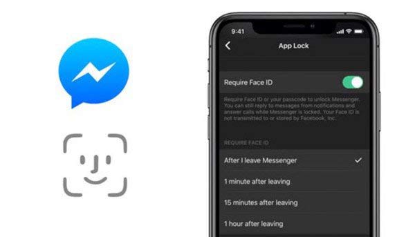 Hướng dẫn cài đặt mật khẩu khóa ứng dụng Messenger trên iPhone không cần phần mềm. - Lê Quân Mobile