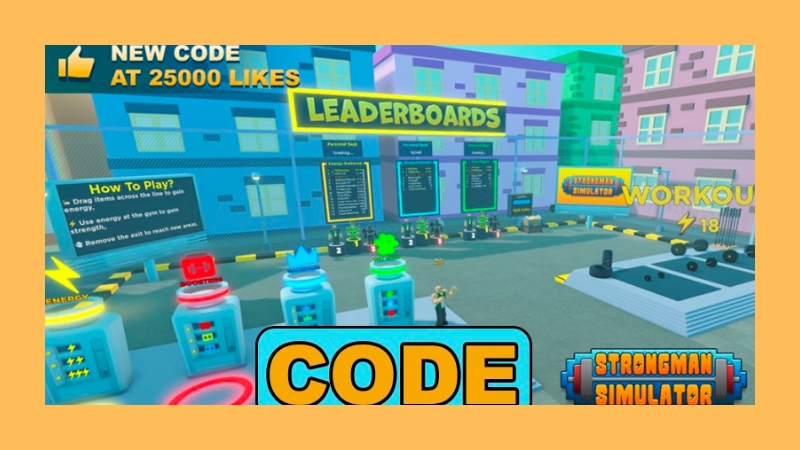 ALL 10 CODES in Strongman Simulator (2022) *NEW CODES* for Strongman  Simulator 