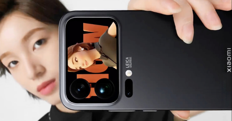 màn hình phụ xiaomi 17prm